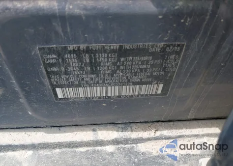 2016 Subaru Outback 2.5I Limited z USA, uszkodzony, nr VIN 4S4BSANC8G3201399